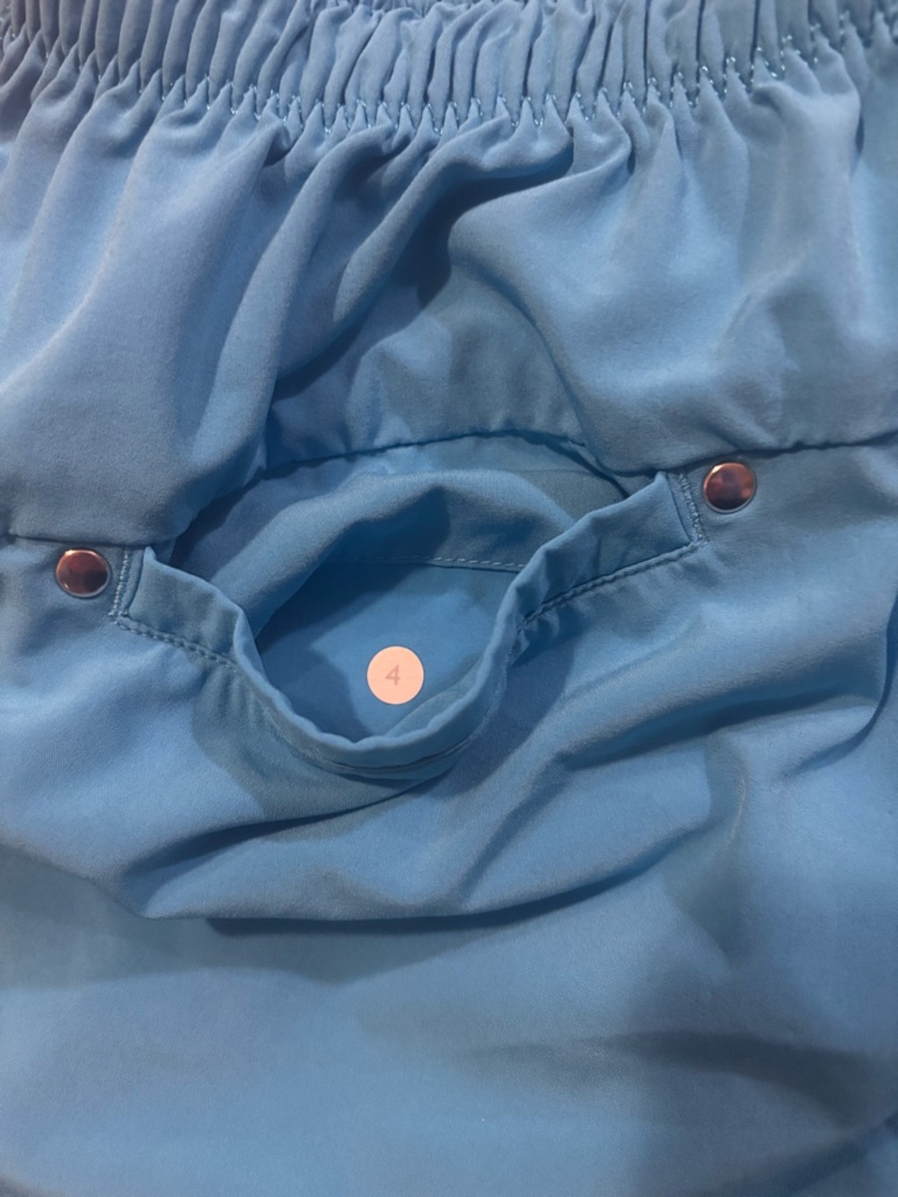 Blue Athletic Lululemon Shorts - Picture 3 of 4